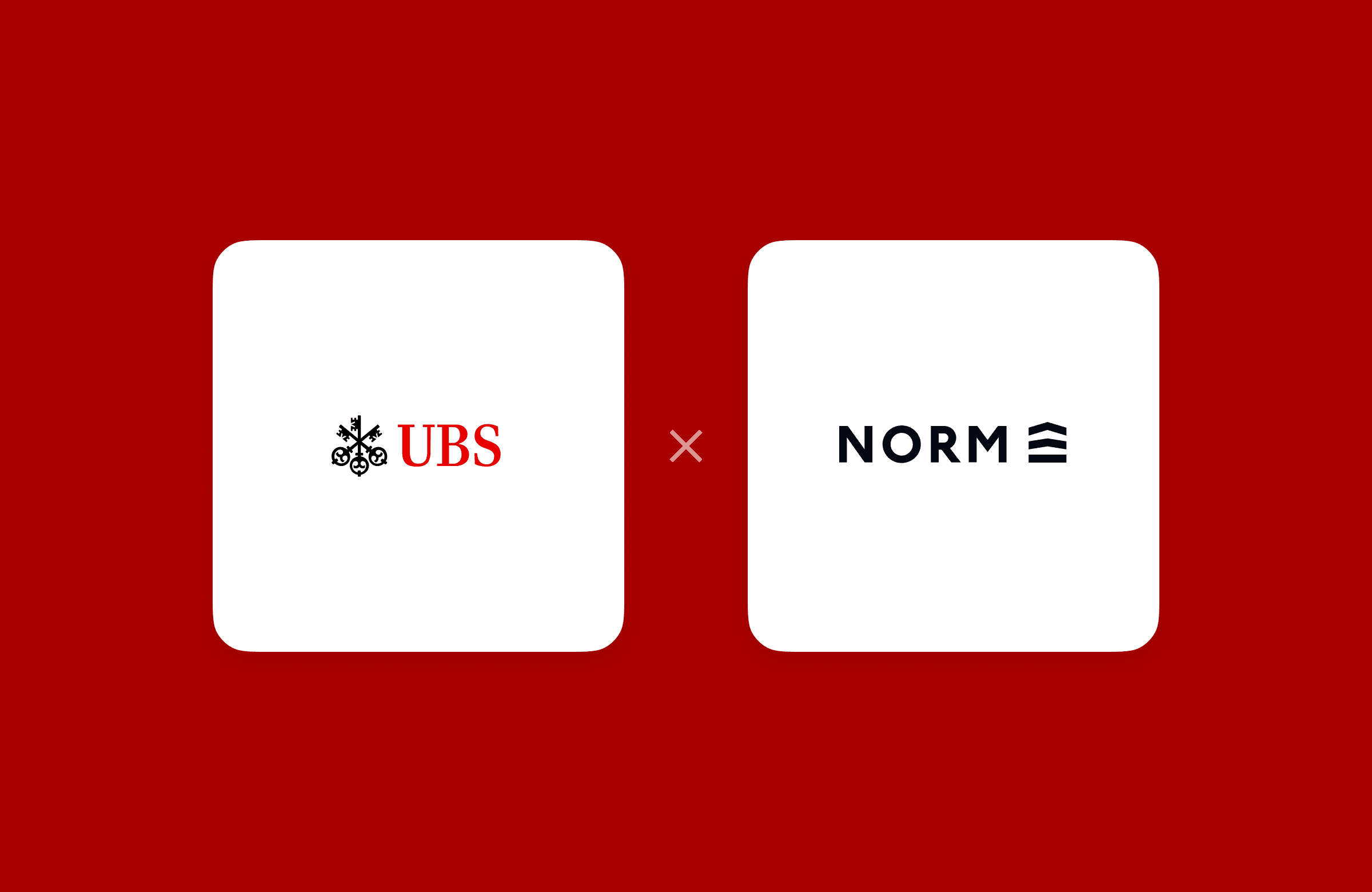 Partnership between UBS and NORM to reduce CO₂ emissions in the real estate sector