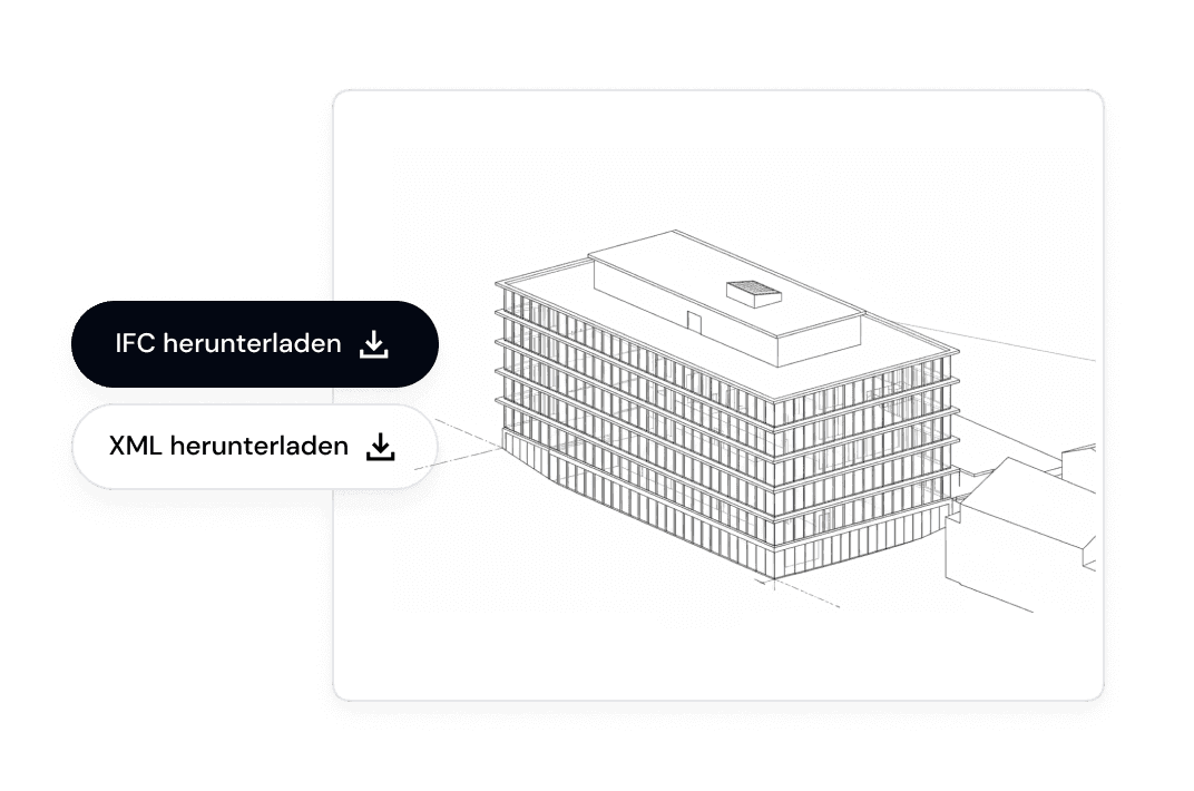 Export as .XML or .IFC