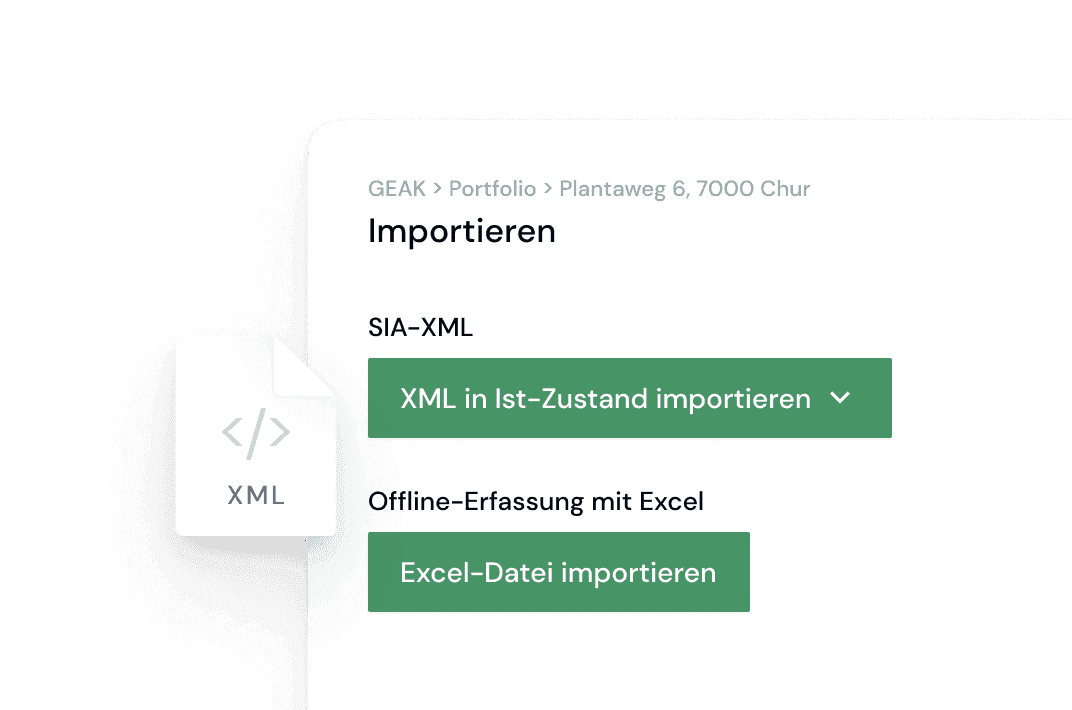 Import into GEAK tool