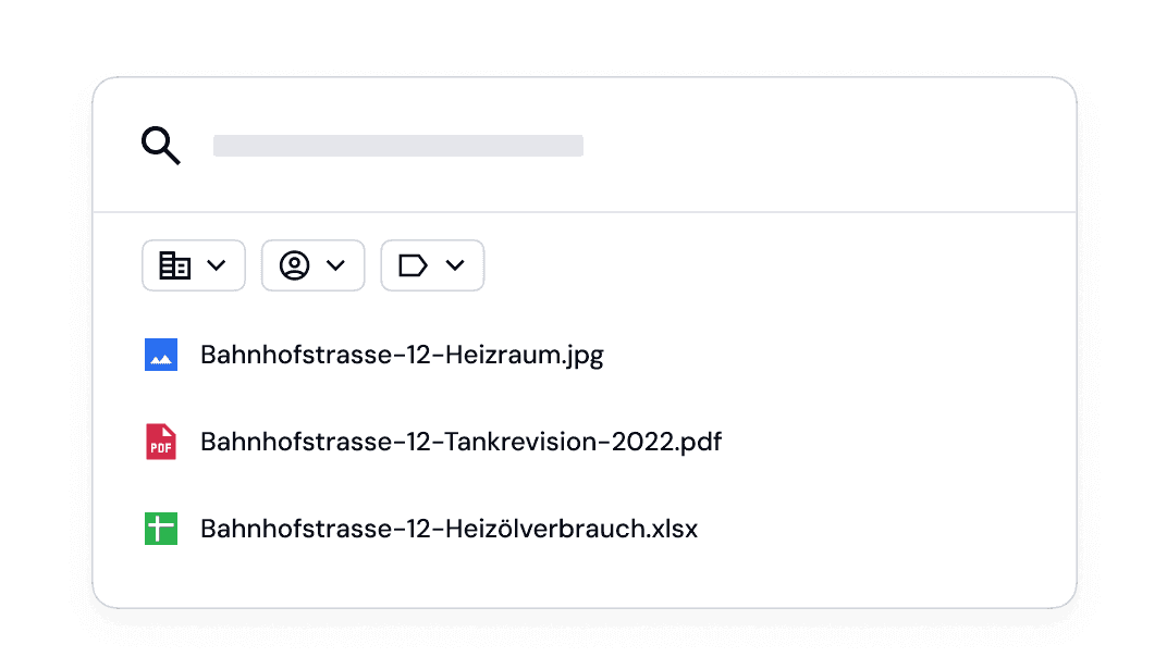 Vom Portfolio bis zum einzelnen Objekt