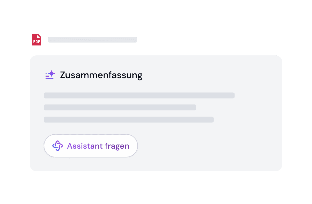 KI-gestützte Informationsextraktion