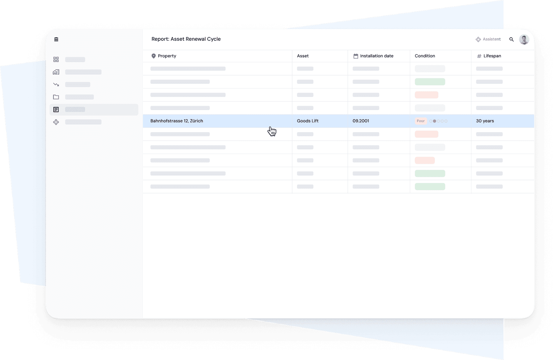 Actionable reports, <br>on demand