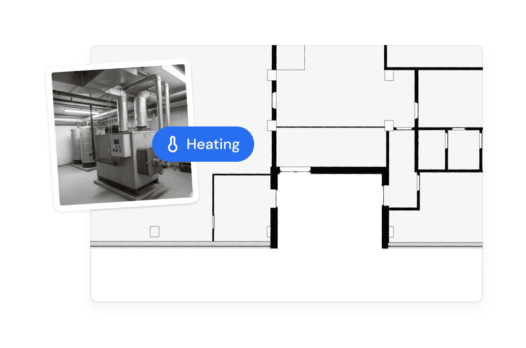 Mapping onto floor plans