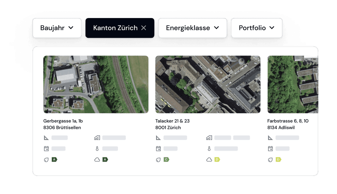 Flexible Filterfunktionen