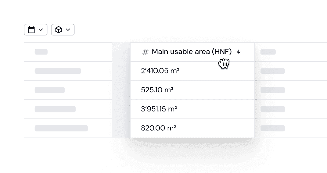 Easily configure reports